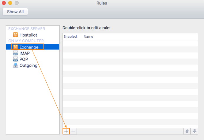 outlook for mac run existing rule